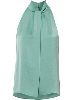 Satijnen blousetop van gerecycled polyester, BODYFLIRT