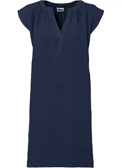 Mousseline jurk van katoen, bonprix