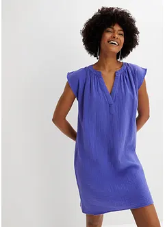 Mousseline jurk van katoen, bonprix
