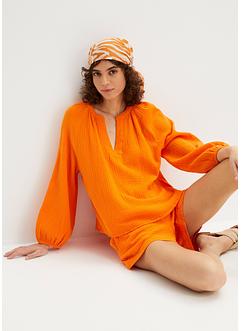 Mousseline blouse van katoen, bpc bonprix collection