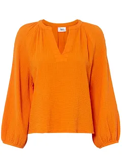 Mousseline blouse van katoen, bonprix