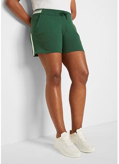 Sweat short met contrastkleurige tapes, bpc bonprix collection