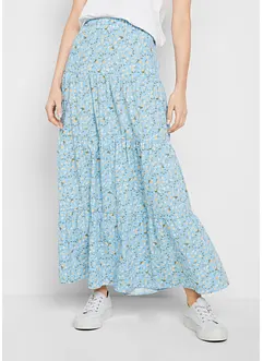 Maxi rok met volants, bonprix