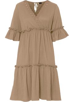 Jurk met broderie anglaise, BODYFLIRT