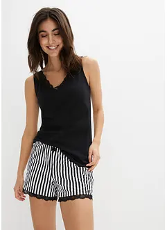 Shortama met tanktop (2-dlg. set), bonprix