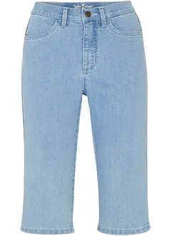 Slim fit high waist jeans bermuda, bonprix