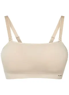 Naadloze Feel Comfort bandeau bh met gevulde cups en afneembare shouderbandjes, bonprix