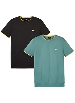 T-shirt met comfort fit (set van 2), bonprix