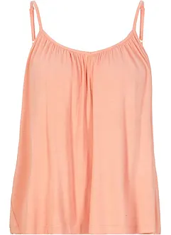 Top met spaghettibandjes van soepele viscose, bonprix