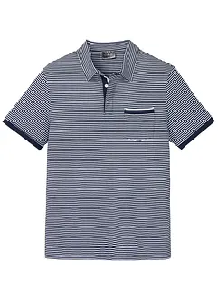 Gestreept poloshirt, bonprix