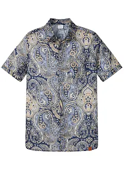 Overhemd van zomers materiaal met korte mouwen, bonprix