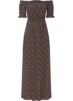 Gedessineerde maxi jurk van viscose, bonprix