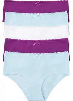 Hipster (set van 5) met biologisch katoen, bonprix