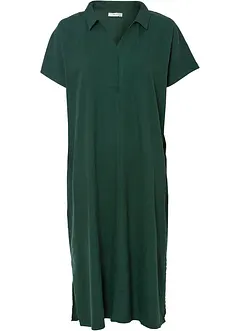 Kaftan jurk met linnen, bonprix