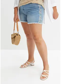 Jeans short, mid waist, bonprix