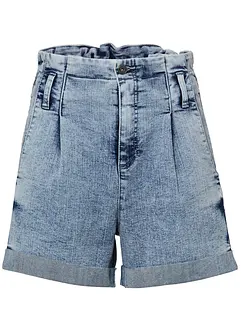 Paperbag jeans short, bonprix