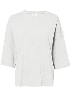 Katoenen oversized shirt, halflange mouw, bonprix