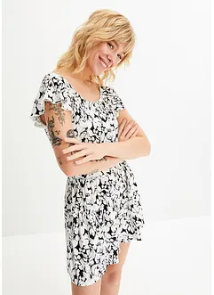 Jersey playsuit van viscose, bonprix