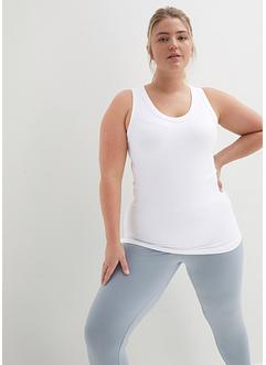 Naadloze sporttop met hooggesloten hals (set van 2), bpc bonprix collection