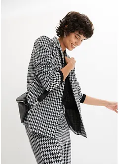 Jacquard blazer met pied-de-poule, bonprix