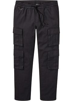 Regular fit cargo broek, straight, RAINBOW
