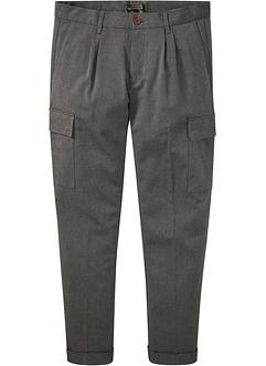 Cargo broek met bandplooien, bpc selection