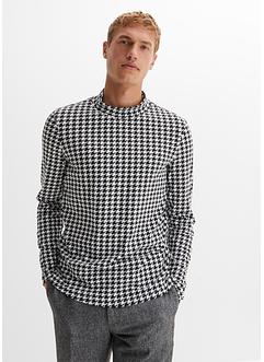 Longsleeve met opstaande kraag, slim fit, bpc selection