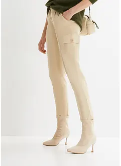 Twill cargo broek, bonprix