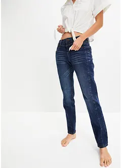 Boyfriend jeans mid waist, stretch, bonprix