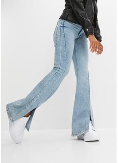 Flared jeans met splitten, RAINBOW