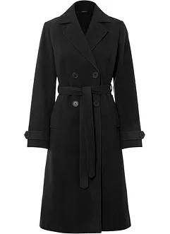 Winterse trenchcoat in wollen look, bonprix