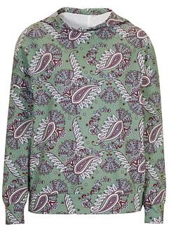 Hoodie met paisley, John Baner JEANSWEAR