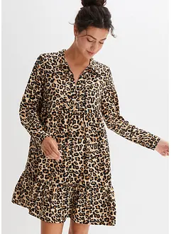 Jurk met animalprint, bonprix