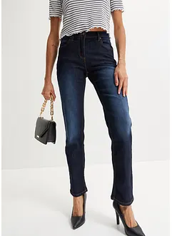 High waist stretch jeans, straight, bonprix