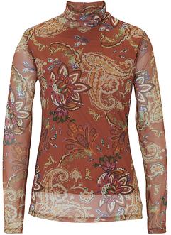 Mesh shirt met col, bpc selection