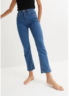 Wide leg stretch jeans, high waist, bonprix