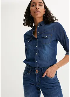 Jeansblouse, bonprix