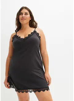 Kort nachthemd met fijn kant, bonprix