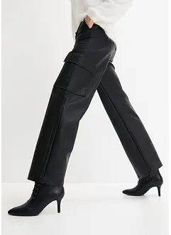 Imitatieleren broek, bonprix