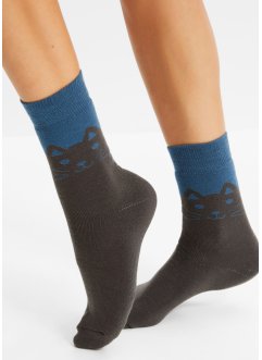 Thermo sokken (4 paar) met zacht frotté binnenin, bpc bonprix collection