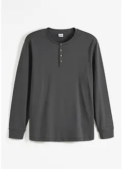 Henley shirt, lange mouw, bonprix