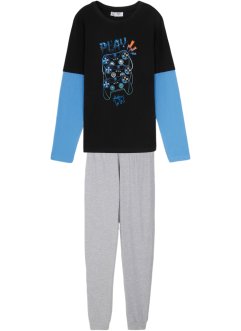 Jongens 2-in-1 pyjama (2-dlg. set), bpc bonprix collection
