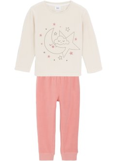 Meisjes fleece pyjama (2-dlg. set), bpc bonprix collection