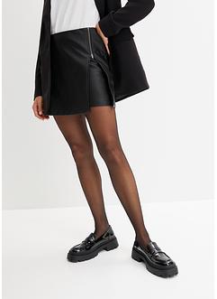 Imitatieleren rok met ritssluiting, RAINBOW