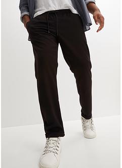 Slim fit chino instapbroek, cropped, tapered, RAINBOW