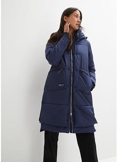 Lange outdoor jas in layerlook, doorgestikt, bpc bonprix collection