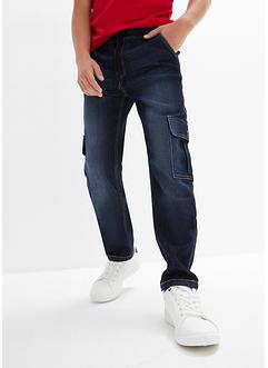 Jongens cargo jeans, loose fit, John Baner JEANSWEAR