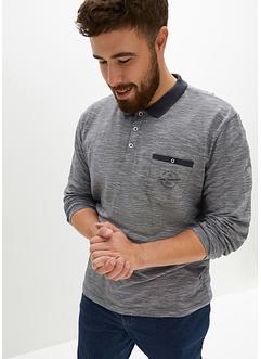 Poloshirt, lange mouw, John Baner JEANSWEAR