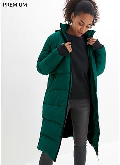 Premium lange outdoor jas met gerecycled dons en isolerende warmtetechnologie, bpc bonprix collection