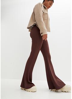 Flared broek van stevige jersey, RAINBOW
